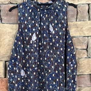 Ann Taylor Factory sleeveless blouse